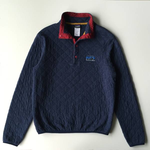 14 パタゴニア ダイヤモンドキルト シンチラスナップTプルオーバー