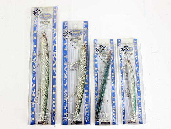 ラッキークラフト　フラッシュミノー110SP（魚皮貼りモデル）×2個セット ラッキークラフト LUCKY フラッシュミノー110SP（魚皮貼りモデル）×2個