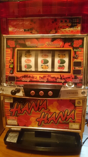 スロット 実機 ハナハナ HANAHANA 華 30 パイオニア 大波小波 ？