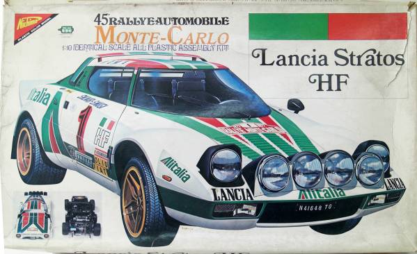 ニチモ　1/10　ランチアストラトス　未組立 + プチおまけ