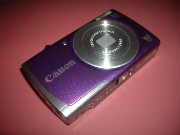 Canon PowerShot A3500 IS パープル 展示品 未使用 美品