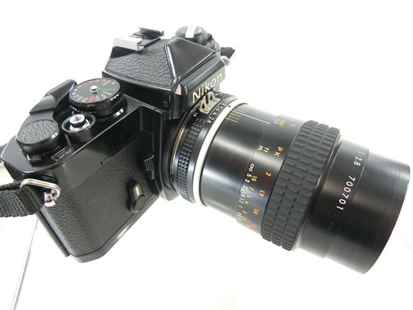 カメラ L-34 『Nikon FE』 『Micro-NIKKOR 105mm』ジャンク