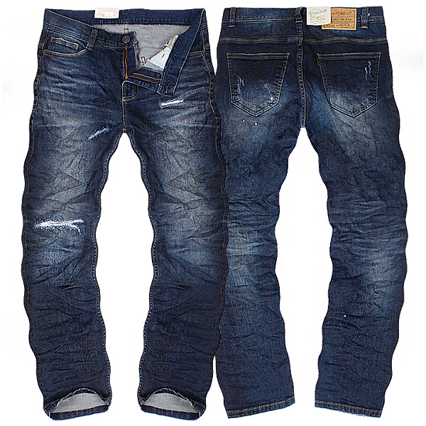 コラボ！ダメージデニムサボちゃん　No.539 A.V.H COSTUME 1501 ダメージジーンズデニムパンツジーンズ S 80's