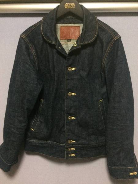 CALEE、calee、キャリー、デニムコサックジャケット、Mサイズ