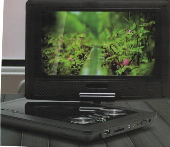 9型 ポータブル DVDプレーヤー DIXIA DX-PDV901