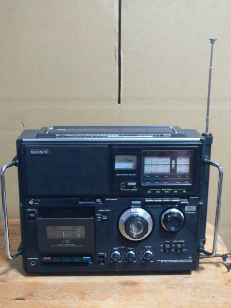 【当時物】SONY ラジオ・カセットデッキ　CF-5950 ソニー CF-5950 – BCLラジカセの真打登場 | 【昭和レトロ】ゴールデン