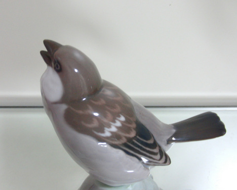 即決 B&G ロイヤルコペンハーゲン スズメ 雀 鳥のフィギュリン ビング