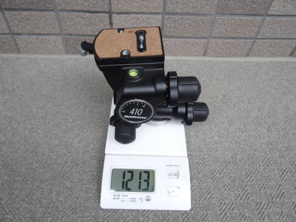 Manfrotto マンフロット 410 ギア付ジュニア雲台　美品