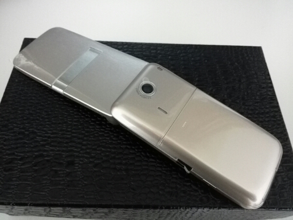 【希少新品】ウィルコムWX01SHゴールド②