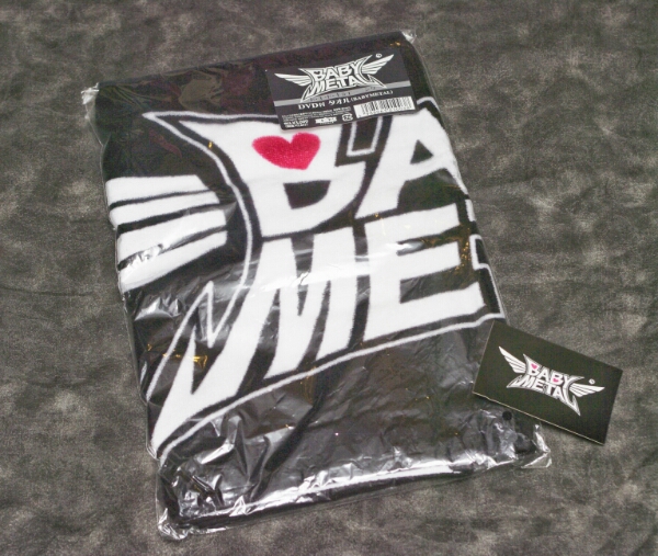BABYMETAL ドキドキ☆モーニング　DVD 付属タオルとステッカー