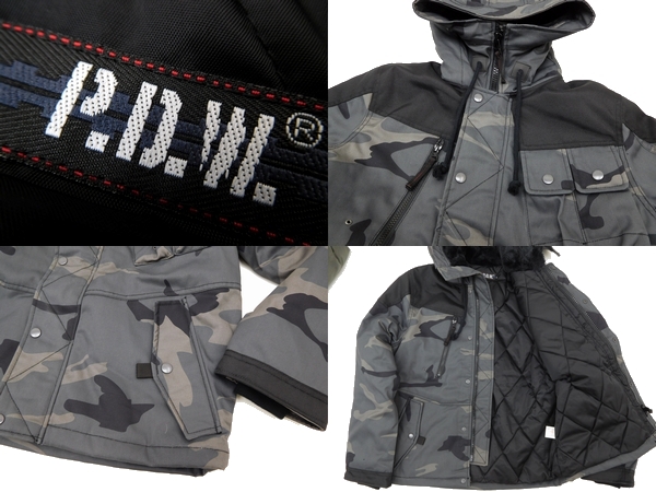 新品 AVIREX P.D.W 迷彩柄 EXTREME COLD ジャケット 2XL