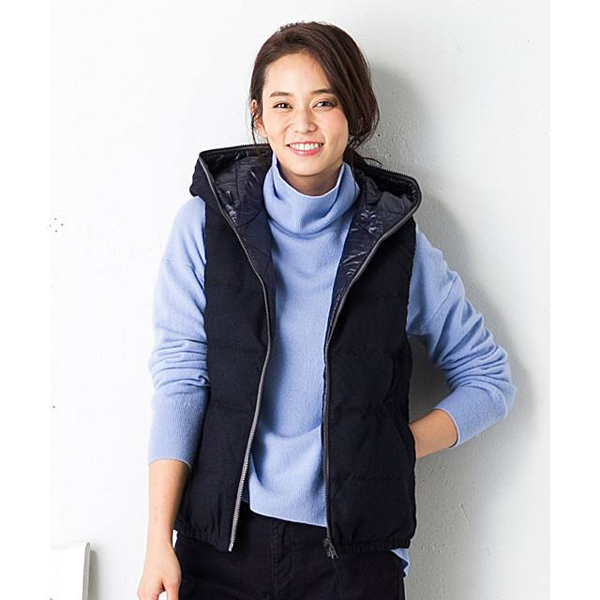 SHARE PARK リバーシブルダウンベスト デュベティカ田丸麻紀LEE