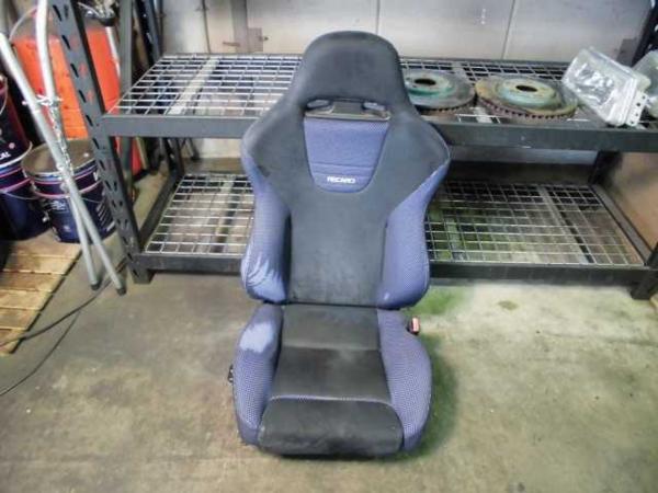 CP9A ランサーエボ6 純正レカロ 運転席シート レール付き