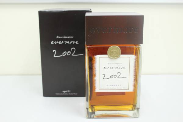 希少】 未開栓 evermore エバモア 2002 21年 700ml ウイスキー