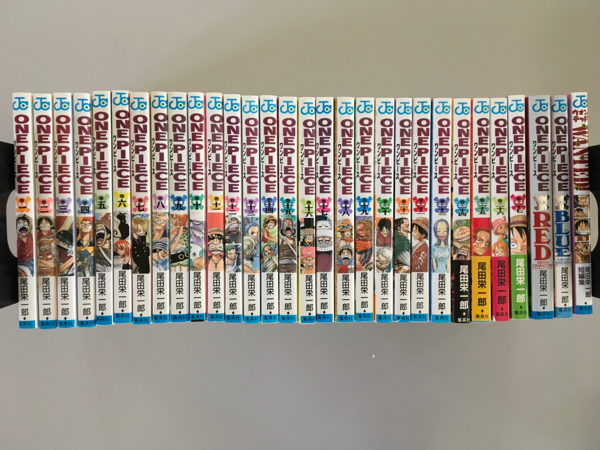 ONE PIECE 1～27巻 RED＆BLUE＆WANTED 計30冊_1