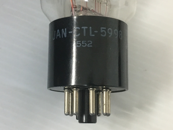 ＴＵＮＧ ＳＯＬ（米国製）４５真空管（中古品）2本セット 中古 TUNG-SOL JAN 5998 2本セット タングソル O2149760 中古TUNG