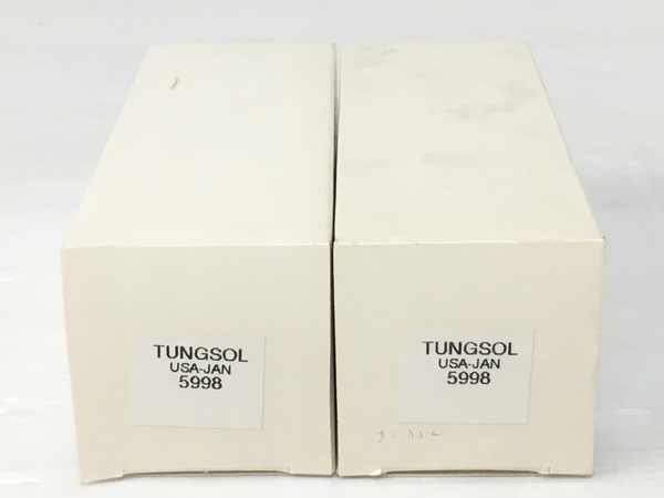 中古 TUNG-SOL JAN 5998 2本セット タングソル O2149760 家電、AV