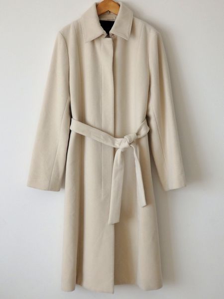 【送料無料】UNTITLED★上品!アンゴラウールロングコート