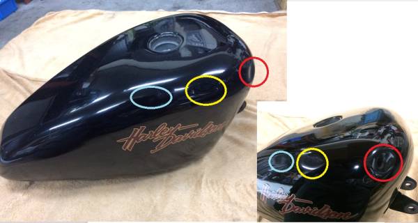 エボスポ用　純正ガソリンタンク　黒　1000円スタート！