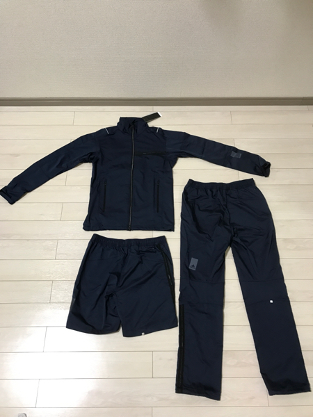 試着のみ adidas STANDARD19 ジムウェア Sサイズ 3点セット