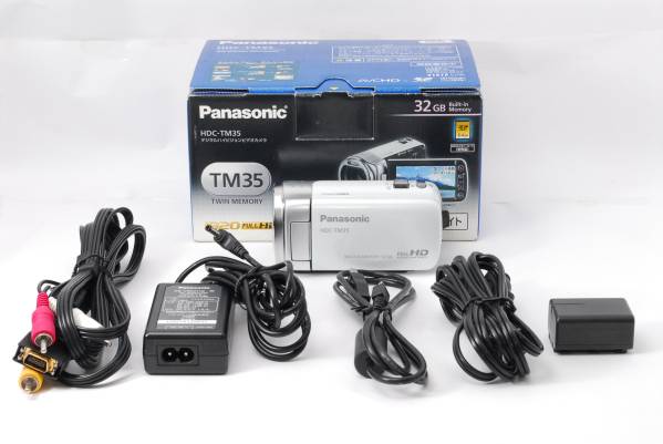 極上品 Panasonic パナソニック HDC-TM35 箱付き・付属品付き 極上