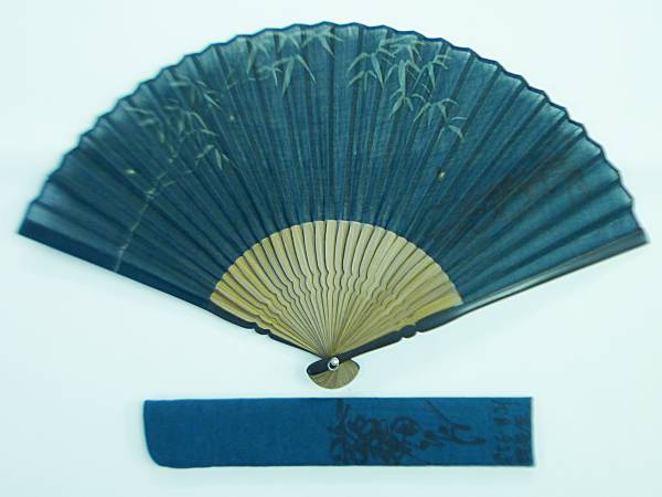 ★松田優作　直筆Wサイン扇子　陽炎座　撮影使用品