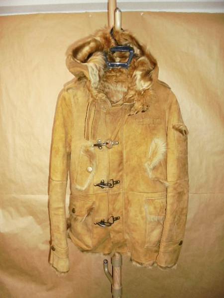 SLY 名作 安室奈美恵着用 リアルムートン N-3Bコート1