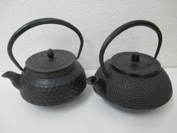 【S155】南部鉄器 鉄瓶 急須 灰皿 まとめてセット
