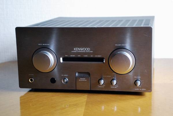 高音質な銘機 KENWOOD A-1001 （部品交換・メンテナンス済） KENWOOD