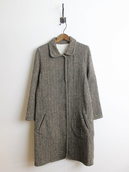 JOURNAL STANDARD リバーシブル ロングコート*ヘリンボーン