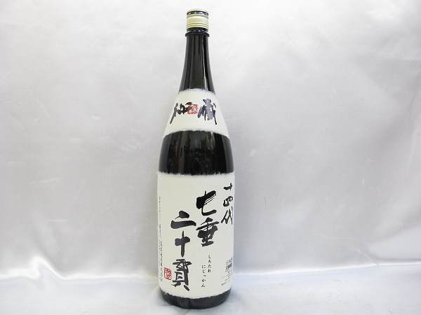 未開栓】十四代 純米大吟醸 七重二十貫 1800ml 製造：2016.7 食品