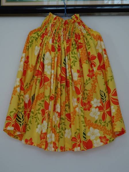 パウスカート　フラダンス　黄色_2