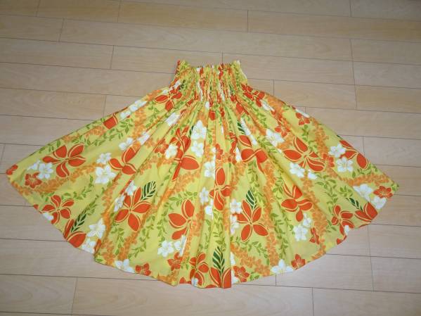 パウスカート　フラダンス　黄色_3