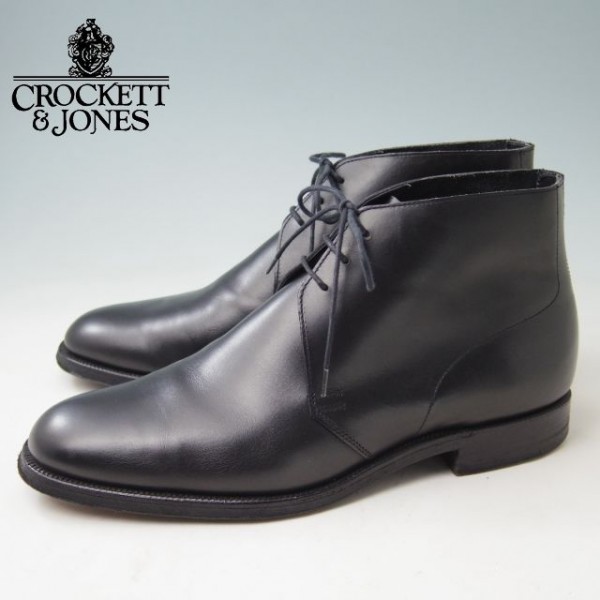 極美品★Crockett&Jones 7.5E★ジョージクレバリー別注★a345-8