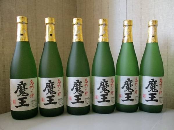 即決 芋焼酎 魔王 白玉醸造 720ml合計6本 芋焼酎魔王白玉醸造720ml