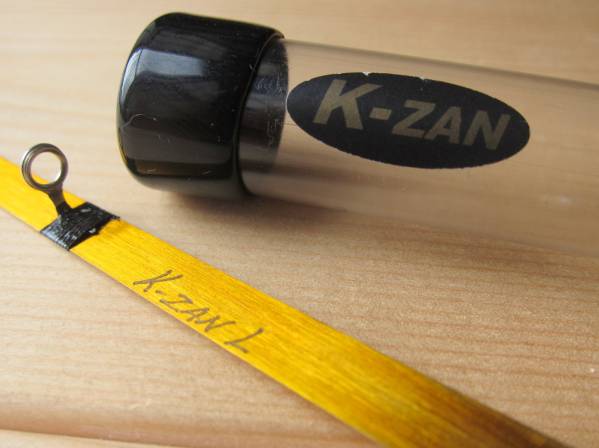 ◆美品◆K-ZAN ゴールドステン穂先 Ｌ 140㎜ ワカサギ★疾風にも