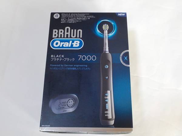 BRAUN ブラウン Oral−B 7000 D345456X BRAUN オーラルB プラチナ・ブラック7000 D345456X ブラウン