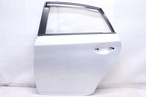 6Y-490★ZVW30★プリウス 左リアドア シルバー バイザー付 純正
