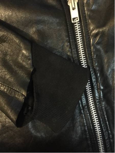 EKAM ekamレザージャケットMブラックライダース レザージャケット 黒