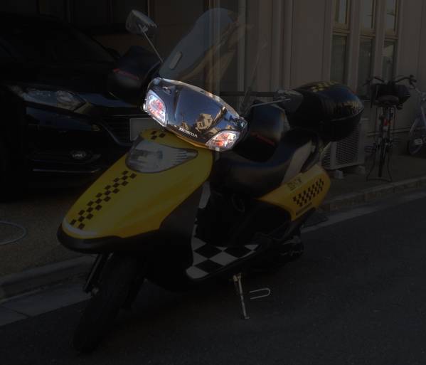 スペイシー100(JF13)ヘッド/メーターカウルASSY 中古バイクパーツ販売