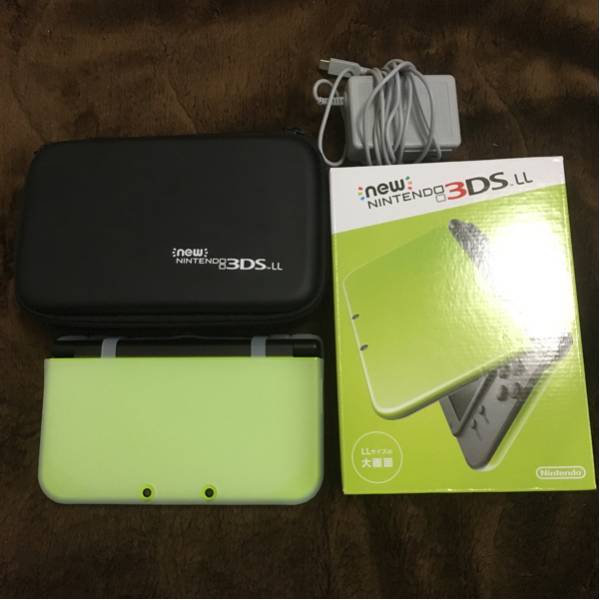 New nintendo 3DS LL 本体 シリコンカバー ケース 充電器セット RDFJ