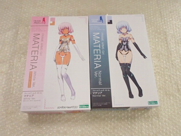 壽屋 フレームアームズ ガール マテリアWhite Ver.Brown等[梱0.1