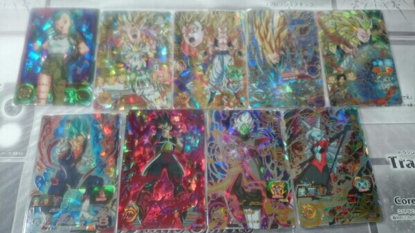 ドラゴンボールヒーローズ引退セット SH1-SEC2ベジット等々多数