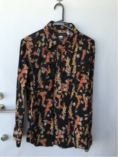 新品試着のみハロルズギア ウェスタンシャツM和柄シャツバイカー