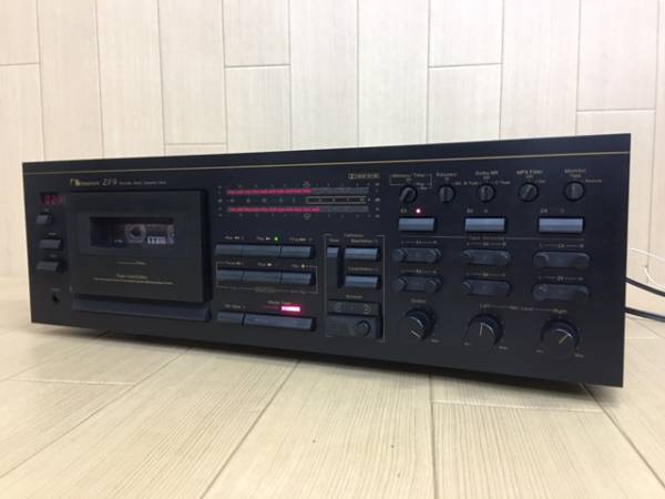 防犯カメラ防犯デッキ新品同様 ◇M【Nakamichi】カセットデッキ【ZX-9】◇ジャンク◇激安スタ