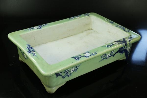 古伊万里 染付 山水草花文 なます皿 江戸後期 D822 iichi 日々 2026