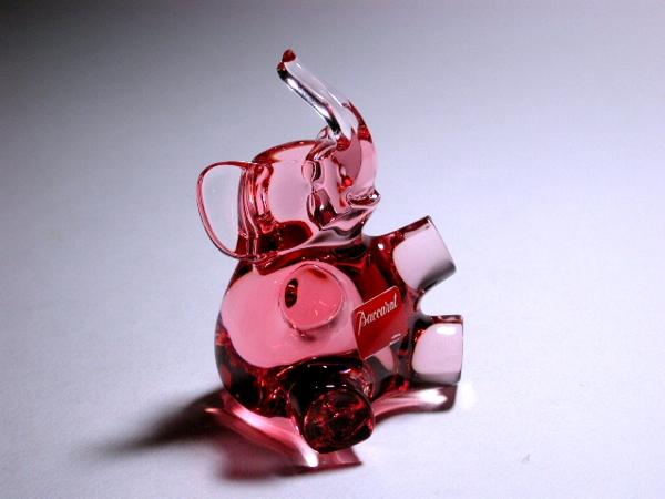 □バカラ 「エレファント」 Baccarat バカラ 置物 フィギュリン