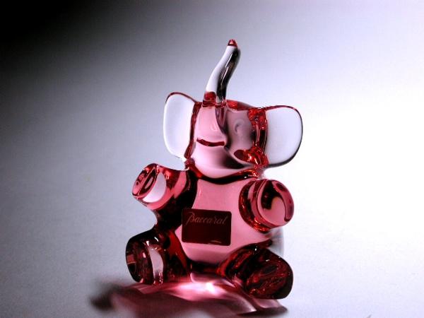 Baccarat バカラ 置物 フィギュリン インテリア オブジェ エレファント □バカラ 「エレファント」 Baccarat バカラ 置物 フィギュリン