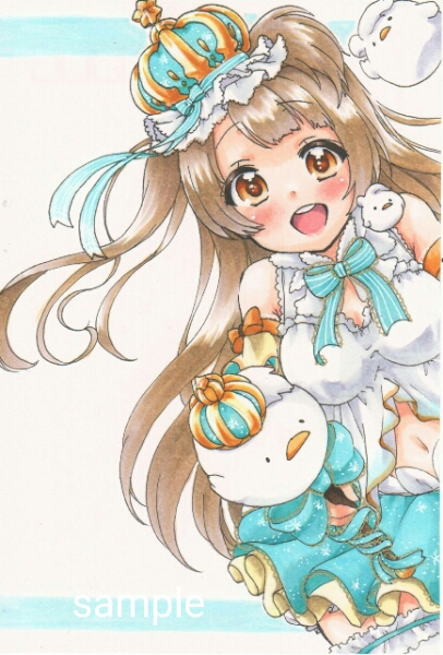 年賀同人手描きイラスト ラブライブ 南ことり ハガキ ちま 手描きイラスト 売買されたオークション情報 Yahooの商品情報をアーカイブ公開 オークファン Aucfan Com