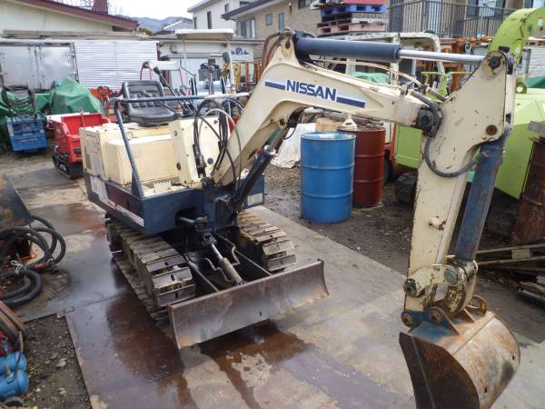 ニッサン リトルジャイアント N-120　油圧ショベル 動作OK